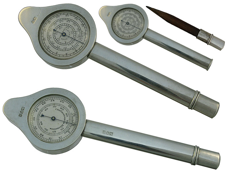 Sterling Silver Map Measurer 1915